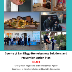 County of San Diego Homelessness Solutions and Prevention Action Plan  thumbnail icon